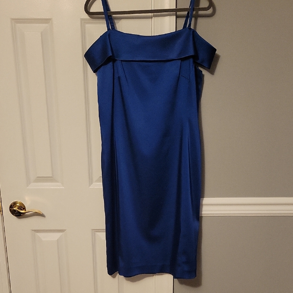 Elegant Blue Women's Dress
